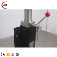 HZPK A03 Machine de remplissage de liquide Petite machine de remplissage de piston d'eau de parfum de bouteille de 10ml 50ml Petite