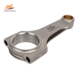 Bielle ad alte prestazioni KingTec H-beam in acciaio forgiato per <span class=keywords><strong>Opel</strong></span> C20XE 2.0 C20LET/XE Z20LET/LEH/LER - Product Image 2