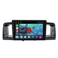 Radio para Auto Rhythm de 9 Pulgadas con Linux, Arranque Rápido, Ajuste de Ecualizador, Carplay Inalámbrico y Android Auto para Toyota Corolla 2004-2008