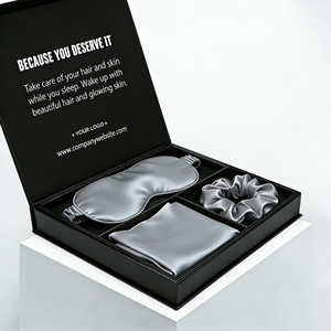 Funda de Almohada de Seda de Morera 100% Pura de Lujo, 22mm y 19mm, Cierre Suave Tipo Sobre, Ecológica, para Hogar y Hospital, Set de Regalo - Product Image 1