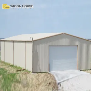 High Quality Prefabricated Steel Warehouse Workshop Clear Span Customize Prefab Steel Frame Apartment Building for Sale