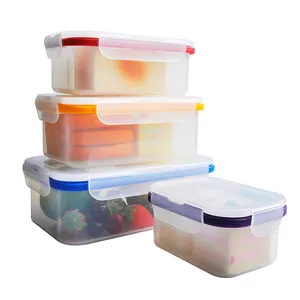 Mutfak kutusu şeffaf gıda sınıfı küçük kiler organizasyon eşya kutuları fiyat hava geçirmez gıda saklama kapaklı konteynerler