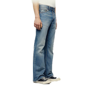 <span class=keywords><strong>Jeans</strong></span> svasati da <span class=keywords><strong>uomo</strong></span> in Denim a vita media <span class=keywords><strong>Regular</strong></span> Vintage di alta qualità - Product Image 5