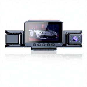 Caméra embarquée WiFi 2K 4K pour voiture, écran IPS 3 pouces, 140° °   Caméra embarquée portable FOV 128 Go avec enregistrement en boucle et détection de mouvement - Product Image 1