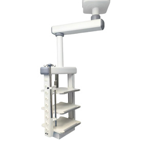 ICEN IN-PLQJ Support médical manuel à bras unique pour pendentif médical, pour unité de soins intensifs, chirurgie, endoscopie, avec sortie de gaz au plafond - Product Image 1