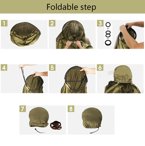 Wholesale Nylon Comfortable Outdoor Camping <strong>Hammock</strong> 260*140cm <strong>Double</strong> Person <strong>Hammock</strong> <strong>With</strong> Mosquito <strong>Net</strong> - Product Image 6