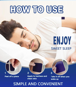 Nuevo Diseño de Parches Naturales para Dormir con Vitaminas, para el Cuidado del Insomnio, Relajación y Sueño Profundo, Parches Calmantes - Product Image 5