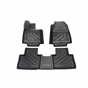 Juego Completo de Tapetes para Auto de TPE para Todo Clima, Fáciles de Limpiar, Resistentes al Desgaste, Diseñados para Modelos Toyota Rav4 20-24 - Product Image 1