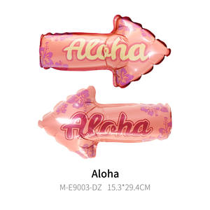 Ballons en forme de fleur d'hibiscus CYmylar pour planche de surf, décorations de fête tropicales hawaïennes Luau pour fête d'été à la plage, fête de <span class=keywords><strong>piscine</strong></span>, <span class=keywords><strong>Aloha</strong></span>, anniversaire - Product Image 2