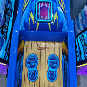 Arcade giải trí trẻ em trò chơi video đồng tiền hoạt động Màn hình kép Thrill Rides máy bay phản lực trượt tuyết đua thuyền Mô phỏng trò chơi máy - Product Image 6