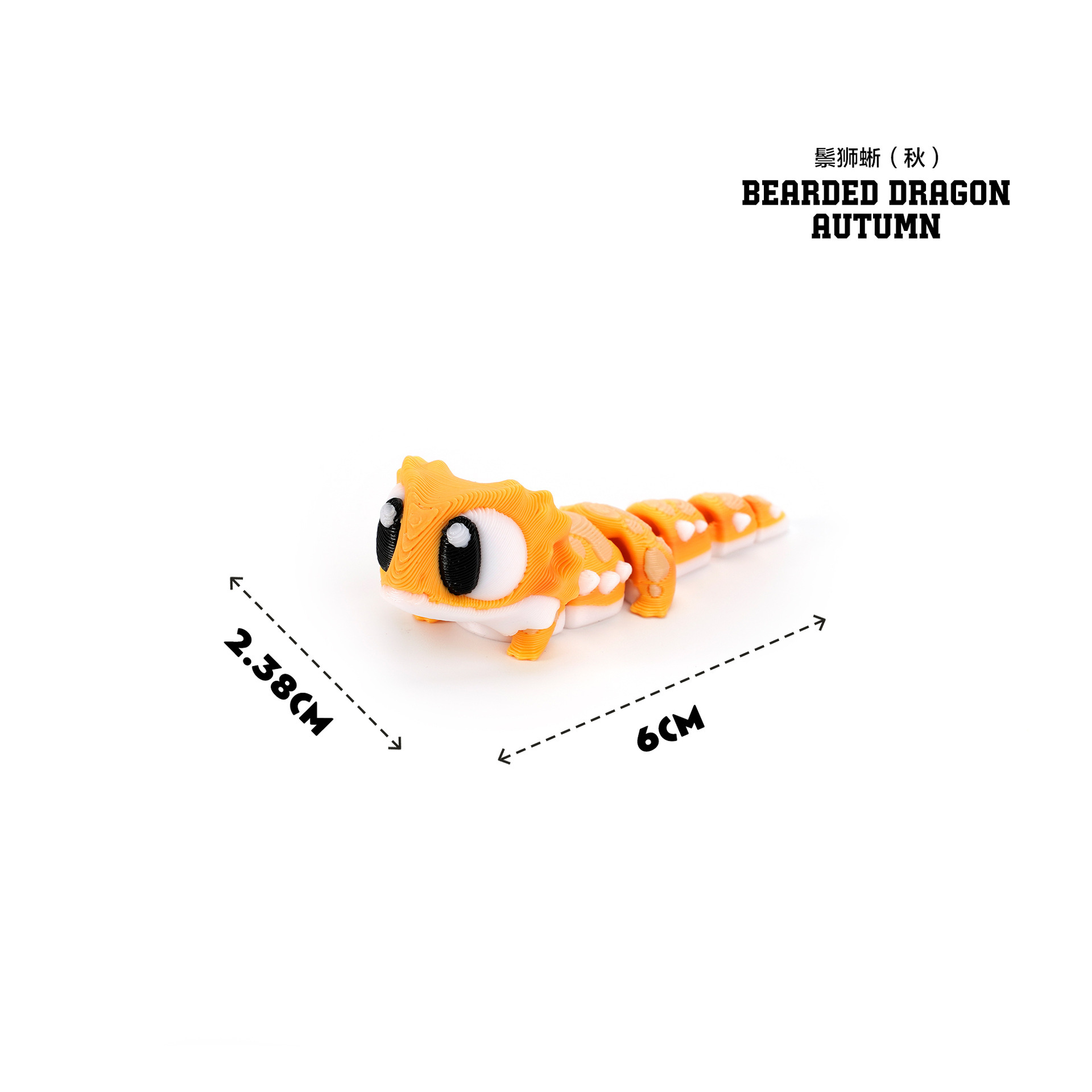 Dragon barbu d'automne
