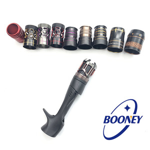 Caña de pescar Booney, componentes de construcción, caña de pescar DIY, asiento de carrete AL, corona, caña de pescar, verificación de bobinado - Product Image 3