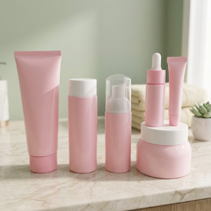 Tube de brillant à lèvres personnalisé de haute qualité, conteneur cosmétique vide, emballage plastique transparent rose 10g 15g, tube souple 10 ml pour brillant à lèvres - Product Image 4