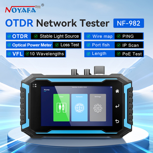 Testeur de réseau OTDR NF-982, testeur de câble à fibre optique, puissancemètre optique, VFL, cartographie de câblage, test PoE, outil d'inspection Ethernet - Product Image 1