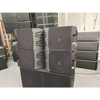 Haut-parleur Line Array V25 double 15 pouces 3 voies Haut-parleur de scène professionnel haute performance pour l'extérieur Système de sonorisation actif