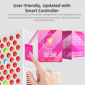 Panneau de luminothérapie LED Redfy personnalisable pour salon, à double puce, faible EMF, haute densité, <span class=keywords><strong>RLT</strong></span>, traitement LED corps entier, lumière rouge - Product Image 2
