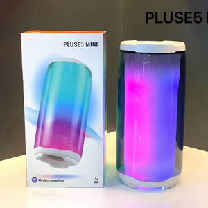 Pluse5 Mini haut-parleur USB extérieur étanche sans fil BT5.0 Subwoofer haut-parleur Bluetooth batterie métal couleur boîte boîtier plastique 10W - Product Image 5