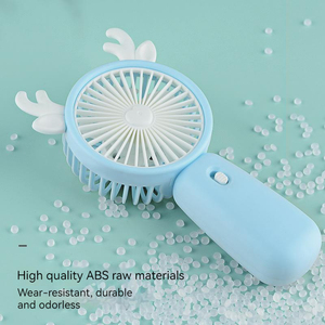 Quạt Sạc Quạt Nhỏ Để Bàn Cầm Tay <span class=keywords><strong>Mini</strong></span> Cầm Tay Quạt Làm Mát Không Khí Điện Hoạt Hình USB Ký Túc Xá Sinh Viên - Product Image 3