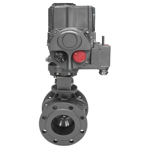 Válvula de Bola Eléctrica a Prueba de Explosiones COVNA Tipo Inteligente RS485 con Ventana de 90 Días, Válvula de Bola con Brida de Acero Inoxidable y Hierro Fundido - Product Image 4