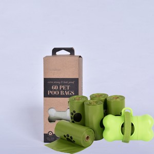 Bolsa para excremento de perro personalizable con aroma a lavanda, impermeable, duradera, biodegradable, ecológica, con estampado de dibujos animados. - Product Image 4