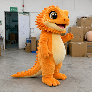 Costume de mascotte de Noël sur mesure grandeur nature Shengye Mascots, dragon barbu, costume de mascotte animale pour garçon et fille, costume de mascotte animale mignon pour Pâques - Product Image 3