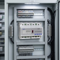 Medidor de Energía Inteligente Trifásico Industrial, Clase 0.5 de Precisión, RS485 Modbus RTU, Analizador de Energía para Monitoreo de Energía en Centros de Datos, CE