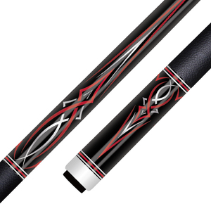 RQG-C26-12 <span class=keywords><strong>Queue</strong></span> <span class=keywords><strong>de</strong></span> <span class=keywords><strong>billard</strong></span> en fibre <span class=keywords><strong>de</strong></span> carbone <span class=keywords><strong>de</strong></span> haute qualité à faible déflexion, joint 1/2, design par transfert d'eau, personnalisation OEM, vente en gros - Product Image 3