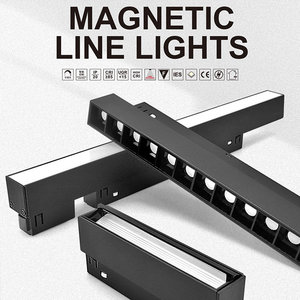Sistema <span class=keywords><strong>de</strong></span> Iluminación Magnética <span class=keywords><strong>de</strong></span> 20 mm con Atenuación <span class=keywords><strong>DALI</strong></span>, 3CCT Ajustables, COB 48V, Iluminación LED Modular para Hogares Inteligentes Comerciales y Residenciales - Product Image 4