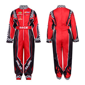 Traje de Carreras para Cosplay, Uniforme de Karting, Buggy, Carreras Todoterreno, Motociclismo, Mono Rojo Speed Drop - Product Image 3