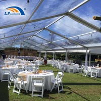 10x15M 10x20M 10x30M tente chapiteau populaire pour 300 personnes en plein air événements de mariage entreprise de location de fête