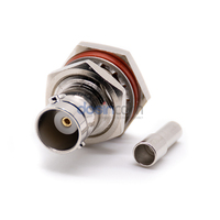 Connecteur BNC étanche IP67 pour câble coaxial RG178 RG174, connecteur femelle 50 ohms 75 ohms, connecteur BNC pour antenne TV