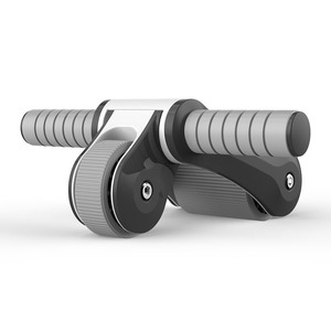 In Stock Custom Logo Two Wheel Mute <strong>Abdominal</strong> Wheel - Product Image 1