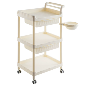 Chariot de Salon de Beauté en Promotion, Chariot Roulant Écologique en ABS pour Salon et Spa, Chariot Mobile avec Roues Universelles Silencieuses pour la Beauté - Product Image 1