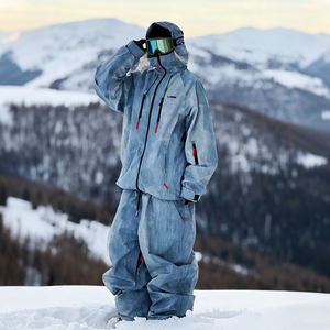 Traje de Nieve para Adultos, Tallas Grandes, Estampado, para Esquí de Una o Dos Tablas, Ropa de Esquí Impermeable y Resistente al Viento para Hombres y Mujeres, Venta al Por Mayor - Product Image 5