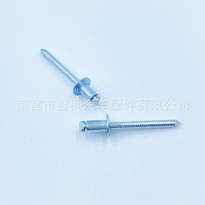 หมุดย้ำแบบซ่อน Shuangxuan ขนาด 6x10 มม. ทำจากเหล็ก สำหรับยึดขายึดกระจกประตูรถยนต์ Audi A3 A6 A6L A8 Touareg - Product Image 4