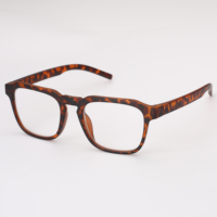 Gafas de lectura de moda cuadradas unisex OEM nuevo diseño con colores personalizables opciones de Marco naranja y azul ligero