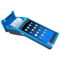 Mobile POS Q1 4G Réseau 2G + 16G Android POS Terminal 5.5 Pouces Mobile Paiement Terminal Téléphone pour Paiements & Loterie OEM Usine