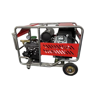 Pompe à diaphragme haute pression à trois cylindres de 80 m – Alimentée à l'essence pour l'irrigation et la lutte contre les incendies - Product Image 2