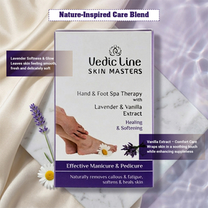 Kit Profesional de Spa para Manos y Pies con Lavanda y Vainilla, Set de Cuidado de la Piel Hidratante para Reparación de Piel Seca y Agrietada - Product Image 3
