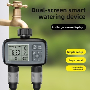 New Foreign Trade Outdoor Garden Watering Device Automatic Irrigation Controller Smart Water Valve <b>Timer</b> LCD Display <b>Timer</b> - Product Image 4