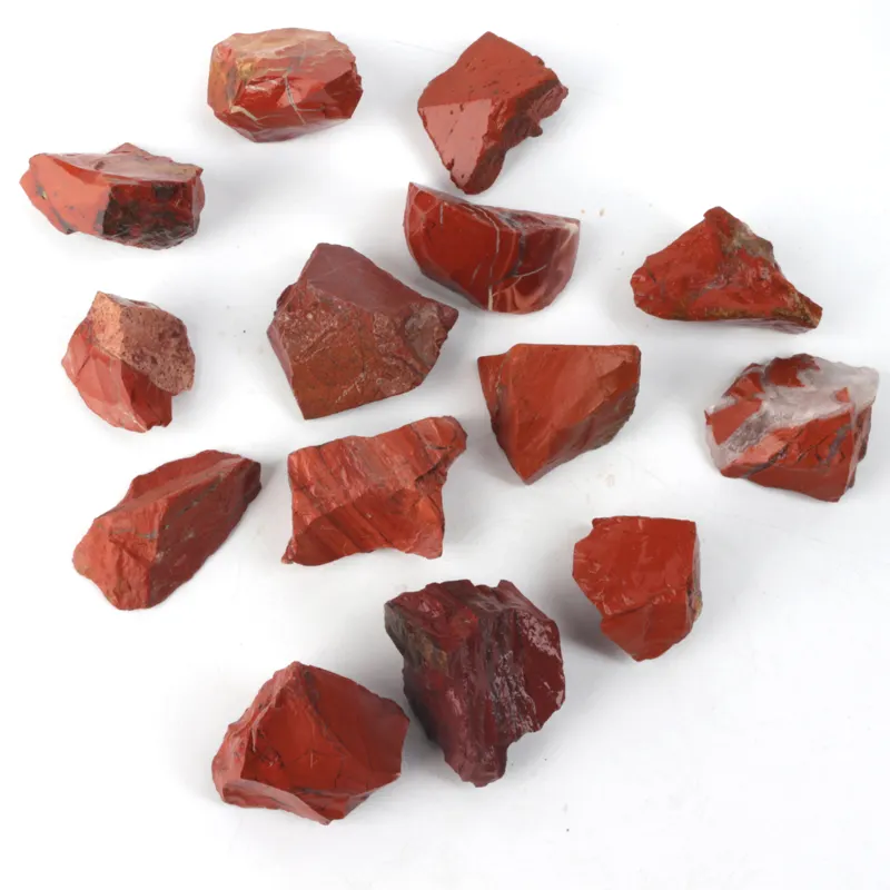 High quality natural rough stone red jasper healing raw crystal stones