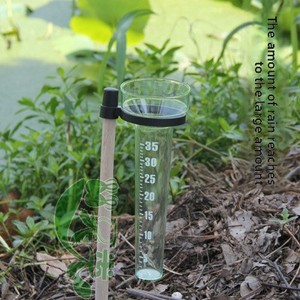 Hiện Đại Duy Nhất Ngoài Trời Vườn Mưa Đo Nhỏ Bằng Gỗ Thanh Nhựa Công Cụ Cho Lượng Mưa Quan Sát Kỷ lục Cho Nông Nghiệp - Product Image 6