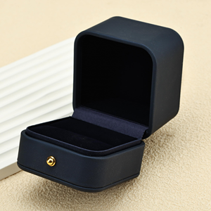 High-End Customized PU Octagonal Jewelry <b>Box</b> for <b>Ring</b> Pendant Pearl Necklace Packaging Wholesale Available - Product Image 4
