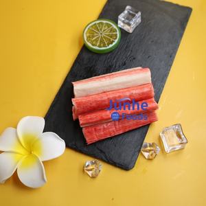 Palitos congelados instantáneos con sabor a cangrejo precocinados, Surimi de carne de cangrejo de imitación dulce y picante para niños - Product Image 5