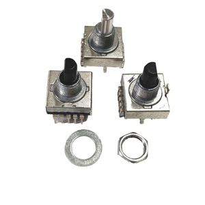 Échantillons Gratuits - Commutateur Rotatif Fanrui Alpha RS17 17mm à 12 Positions, Angle de Commutation 30 Degrés, Sélecteur de Tension Audio/Vidéo - Product Image 1