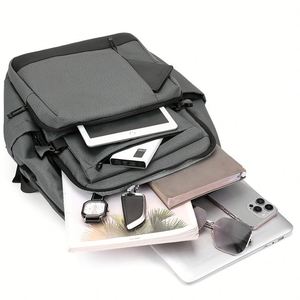 Wholesale Custom Large Capacity Waterproof Anti-theft USB 15.6-inch Computer School <b>Backpack</b> <b>Laptop</b> Bag Travel Back Pack - Product Image 2