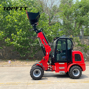 Chargeur frontal télescopique compact TOPFIT H280T 2,5 tonnes, moteur diesel, godet de 0,4 m, haute efficacité - Offre spéciale - Product Image 3