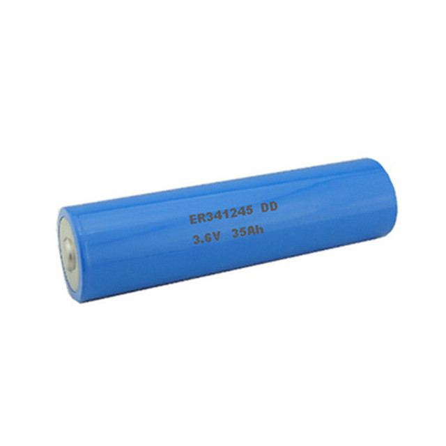 High Capacity ER341245 DD Size 35000mAh Li-SOCl2 Batteries 3.6V 35Ah Primary Lithium Battery