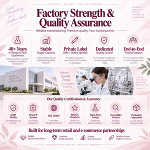 Integratore Nutrizionale Quotidiano per il Benessere Femminile con Marchio Privato, Multivitaminico, Omega <span class=keywords><strong>3</strong></span>, Ferro, Collagene, Formula Personalizzata OEM ODM - Product Image 6