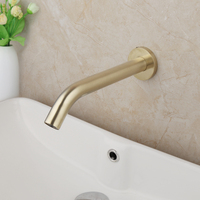 Robinet Mitigeur de Lavabo Automatique à Capteur, en Alliage Bronze Classique, Électronique, Économiseur d'Eau, Technologie Infrarouge, Chaud/Froid, Électrique